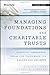 Managing Foundations and Charitable Trusts: Essential Knowledge, Tools, and Techniques for Donors and Advisors by Silk, Roger D., Lintott, James W. (August 9, 2011) Hardcover