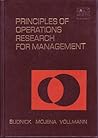 Principles of operations research for management (Irwin series in quantitative analysis for business)