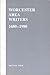 Worcester Area Writers 1680-1980 by Michael True