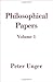 Philosophical Papers: Volum...