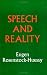 Speech and Reality by Eugen Rosenstock-Huessy (1969-06-01)