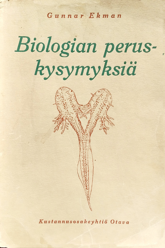 Biologian peruskysymyksiä : myös yhteiskuntaoloja silmälläpitäen