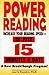 Power Reading by Laurie Rozakis (1995-11-30)
