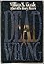 Dead wrong by Kienzle, William X