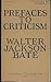 Prefaces to criticism (Doub...