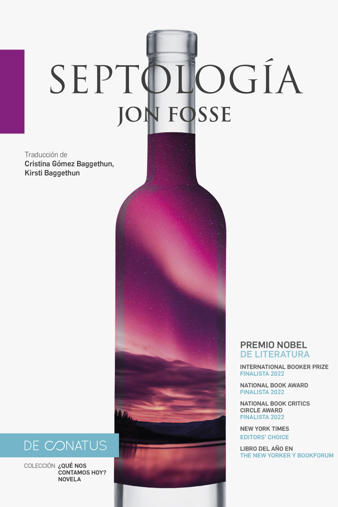 Portada de Septología, de Jon Fosse