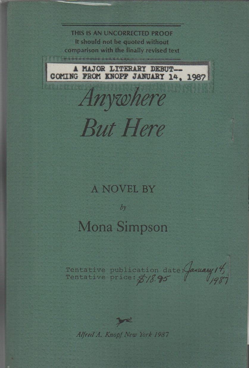 ANYWHERE BUT HERE.