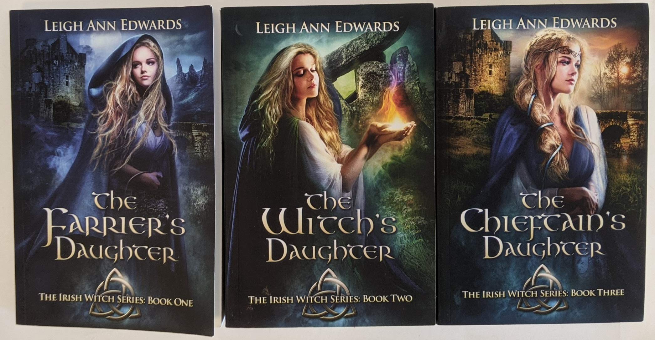 Irish Witch Series Books 1-3: The Farrier's Daughter; The Witch's Daughter; The Chieftain's Daughter (Paperback)