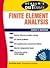 Schaum's Outline of Theory & Problems of Finite Element Analysis (Paperback, 1995)