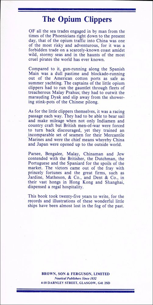 The Opium Clippers (Hardcover)