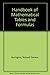 Handbook of Mathematical Tables and Formulas