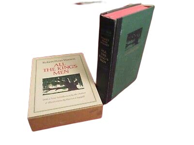 All the King's Men by Rober Penn Warren (1981) Illustrated Hardcover in Slipcase