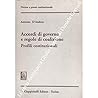 Accordi di governo e regole di coalizione: Profili costituzionali (Diritto e prassi costituzionale) (Italian Edition)