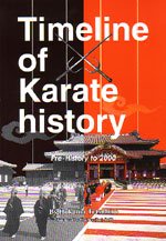 Timeline of Karate History Book by Hokama Tetsuhiro (Unknown Binding)