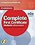 Complete First Certificate Workbook with Audio CD 1 Pap/Com edition by Thomas, Amanda, Thomas, Barbara (2008) Paperback