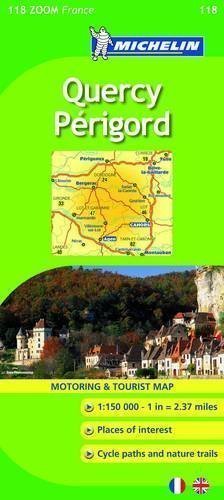 Map 0118 Quercy Perigord (Michelin Zoom Maps) by VARIOUS published by Michelin Editions des Voyages (2011)