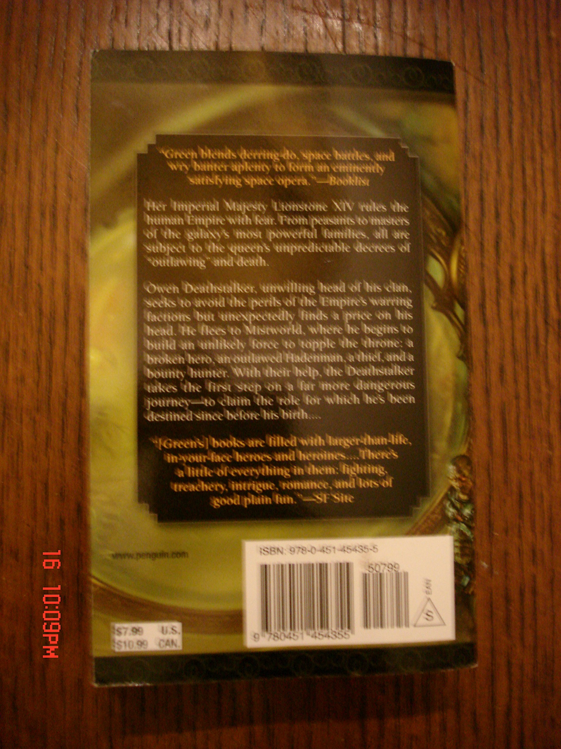 Deathstalker: Being the First Part of the Life and Times of Owen Deathstalker