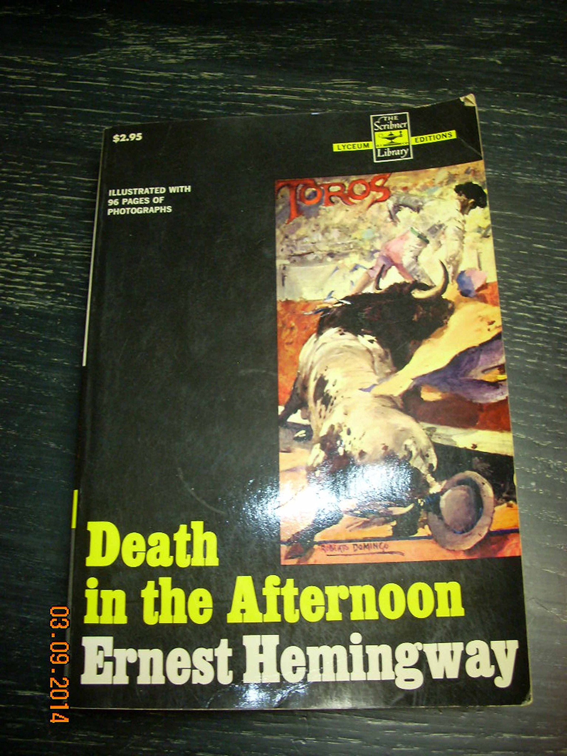 Death in the Afternoon Many Photo Illustrations