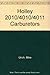 Holley 4010 & 4011 Carburet...