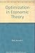 Optimization in Economic Theory by Dixit Avinash K. (1977-12-08) Paperback