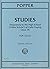POPPER - Estudios Op.76 (Preparatory of the High School "Hohe... by Popper