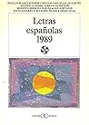 Letras Espaolas 1989 (Spanish Edition)