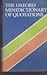 Oxford Minidictionary of Quotations