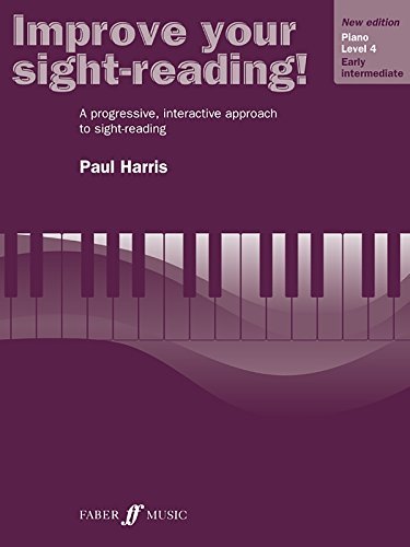 By Paul Harris Improve Your Sight-Reading! Piano: Level 4 / Early Intermediate (New) [Paperback]