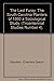 The Last Foray: South Carolina Planters of 1860, a Sociological Study