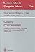 (Generic Programming: International Seminar on Generic Programming Dagstuhl Castle, Germany, April 27 - May 1, 1998, Selected Papers) By Jazayeri, M. (Author) Paperback on (10 , 2000)