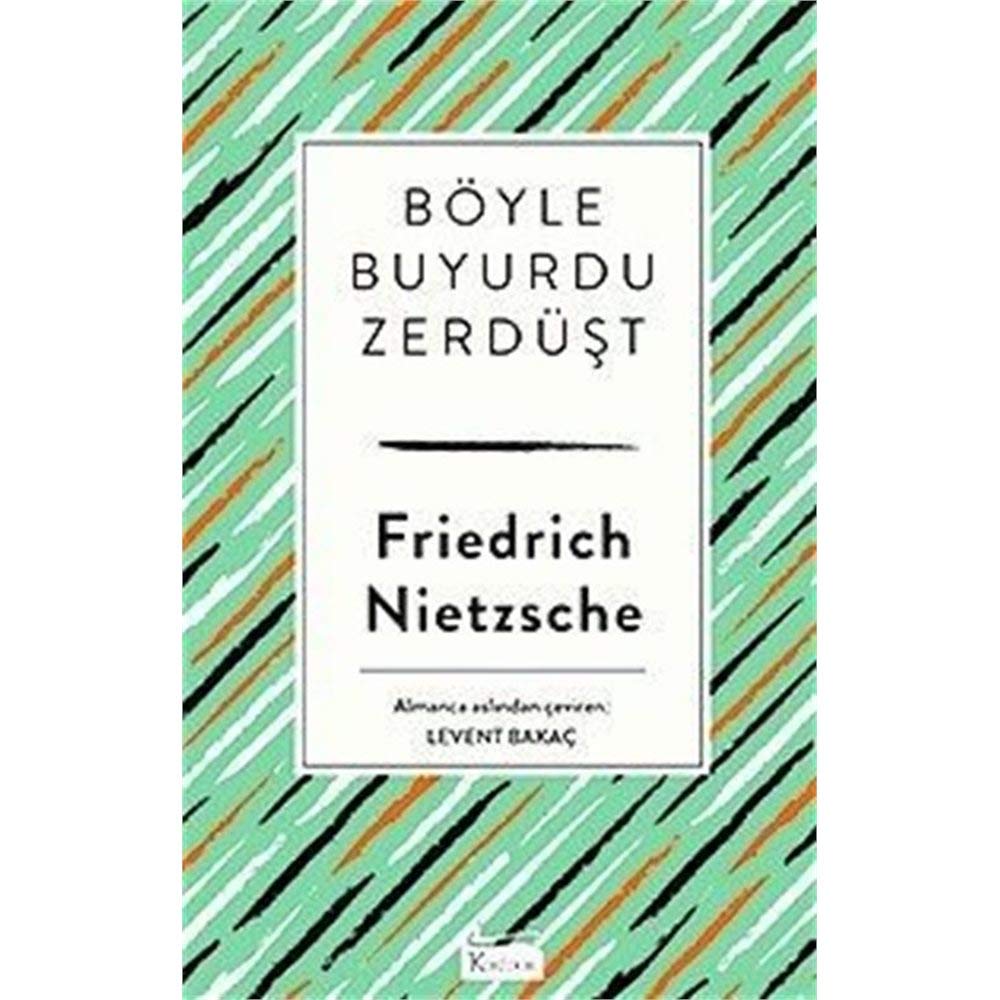 Böyle Buyurdu Zerdüst (Paperback)