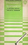 Personality assessment;: A critical survey, (Social science paperbacks, 38) Personality assessment;: A critical survey, (Social science paperbacks, 38)