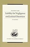 Liability for Negligence and Judicial Discretion (RESEARCH SERIES (UNIVERSITY OF CALIFORNIA, BERKELEY INTERNATIONAL AND AREA STUDIES))