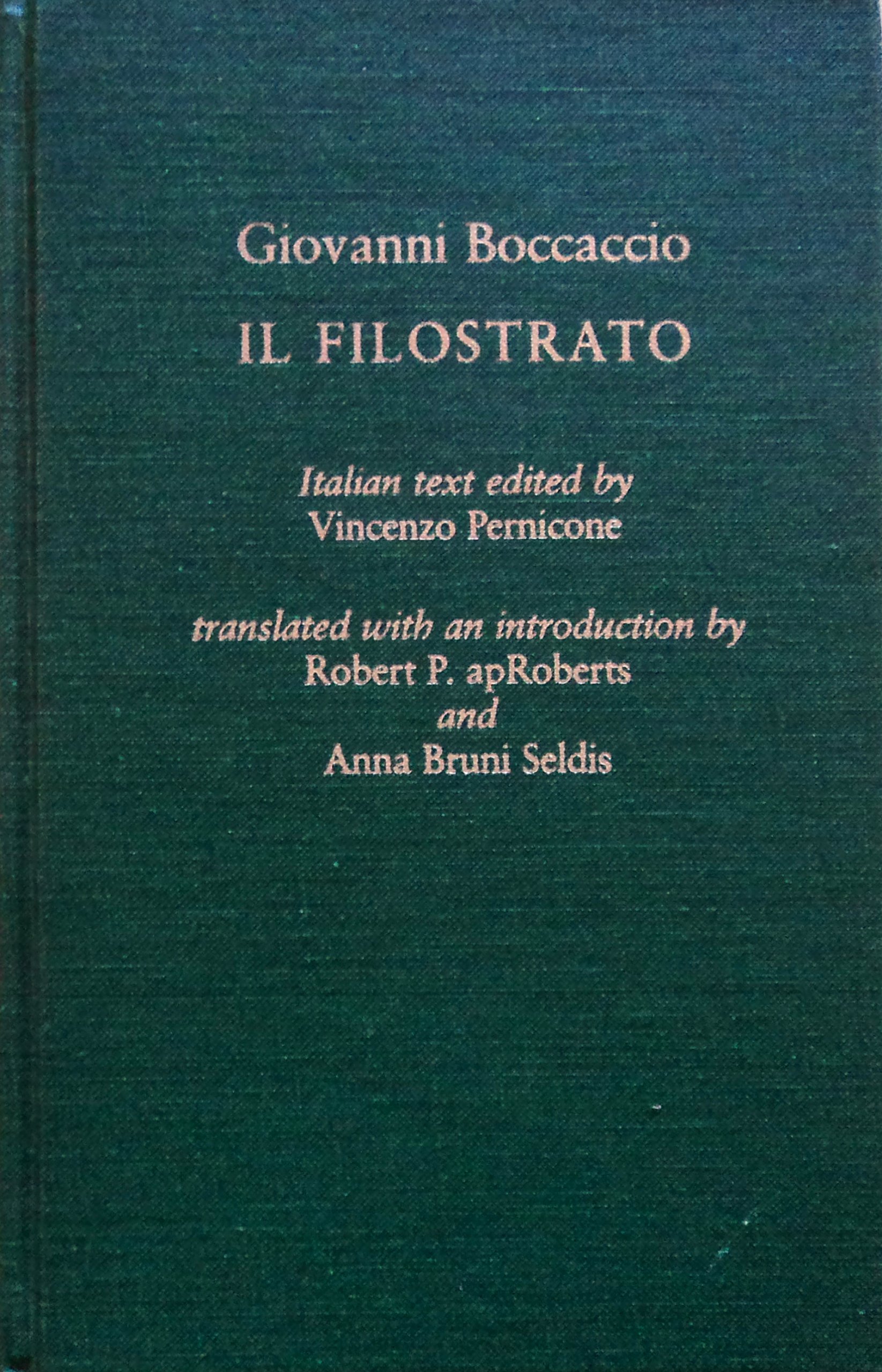 Il Filostrato (Hardcover)