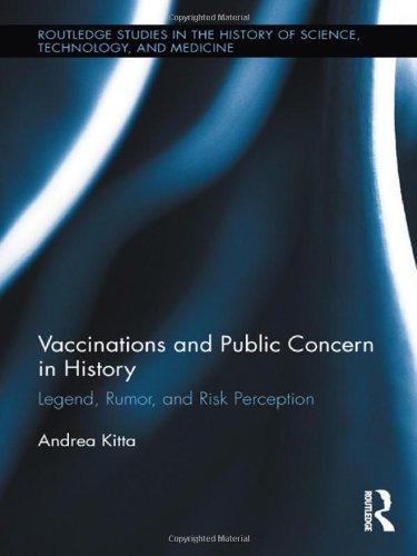 Vaccinations and Public Concern in History: Legend, Rumor, and Risk Perception (Routledge Studies in the History of Science, Technology and Medicine) Hardcover December 22, 2011