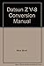 Datsun Z V-8 Conversion Manual