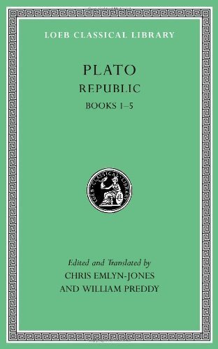 Plato: Republic, Volume I: Books 1-5 (Loeb Classical Library) by Plato (2013-02-04)