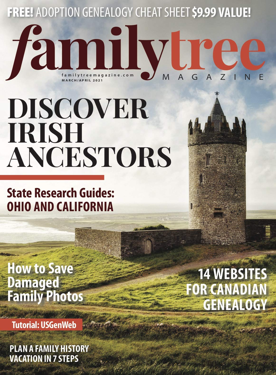 Family Tree Magazine April 2021 [Single Issue Magazine] Family Tree Magazine [Single Issue Magazine] Family Tree Magazine (Unknown Binding)