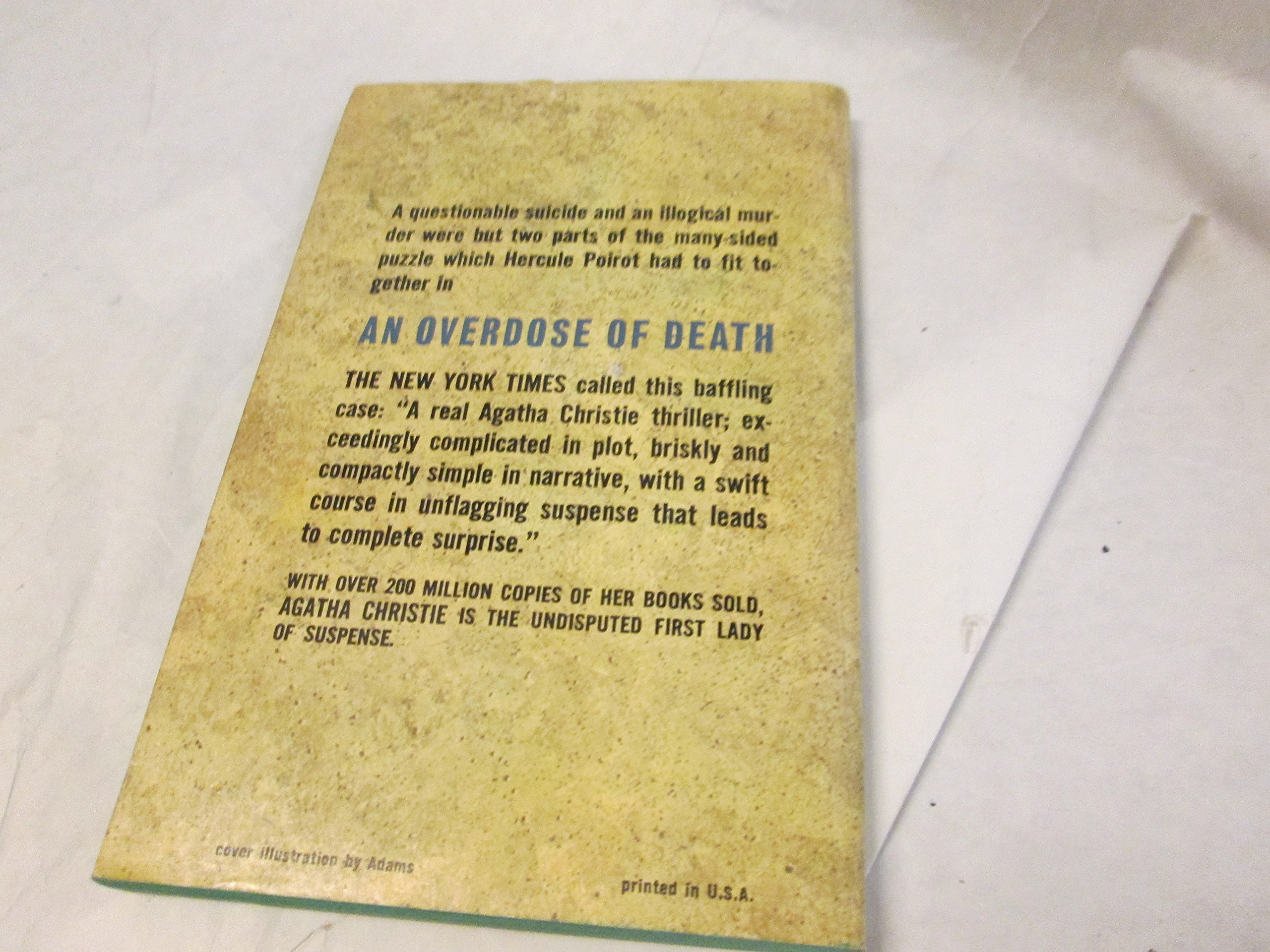 An Overdose of Death (The Patriotic Murders) a Hercule Poirot Mystery