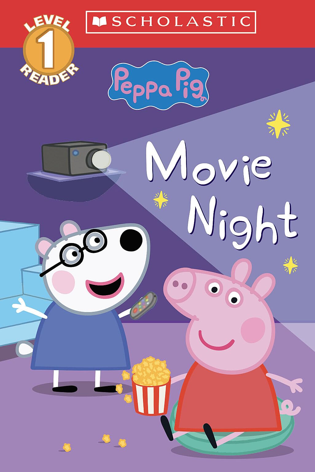 Movie Night (Peppa Pig: Scholastic Level 1 Reader #13) (Scholastic Reader, Level 1)