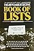 Armchair Detective Book of Lists: A Complete Guide to the Best Mystery Crime & Suspense Fiction
