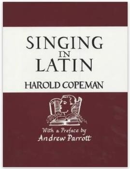 Singing in Latin (Paperback)
