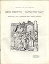 Proceedings of the First International Childbirth Conference