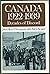 Canada 1922-1939
