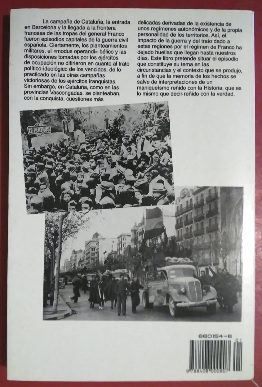 Finales de enero, 1939. Barcelona cambia de piel (Paperback)