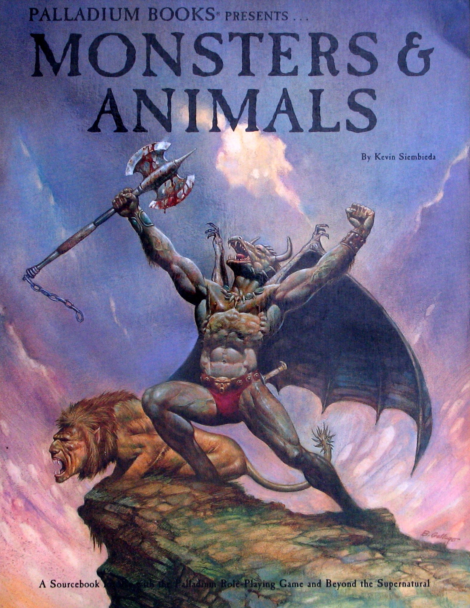 Monsters & Animals (Palladium Fantasy Role Playing Game)