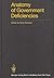 Anatomy of Government Deficiencies: Proceedings of a Conference Held at Diessen, Germany July 22-25, 1980
