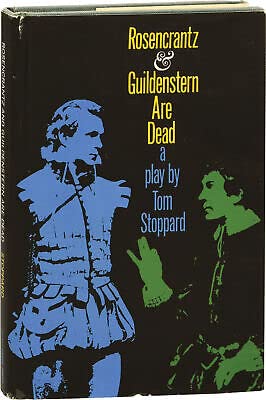 Rare Tom Stoppard ROSENCRANTZ AND GUILDENSTERN ARE DEAD First Edition 1967 1st edit/1st print Grove [Hardcover] Tom Stoppard [Hardcover] Tom Stoppard