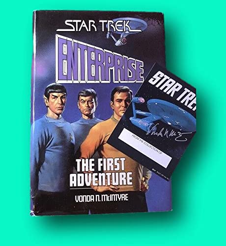 Rare Vonda MCINTYRE / Star Trek Enterprise SIGNED BOOKPLATE First Edition 1986 [Hardcover] Science Fiction) MCINTYRE, Vonda