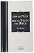 How to Pray and How to Study the Bible (Hendrickson Christian Classics) by R A Torrey (2006-05-24)